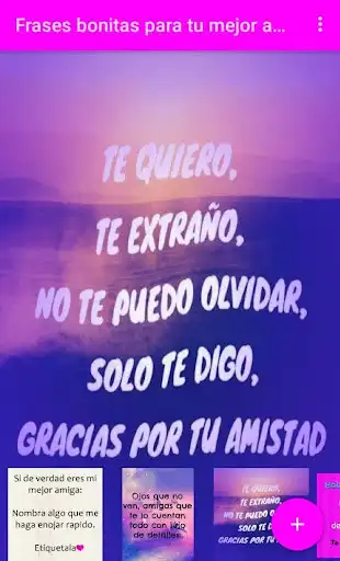 Play Frases bonitas para tu mejor amiga  and enjoy Frases bonitas para tu mejor amiga with UptoPlay