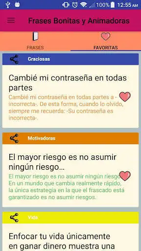 Play Frases Bonitas y Animadoras as an online game Frases Bonitas y Animadoras with UptoPlay
