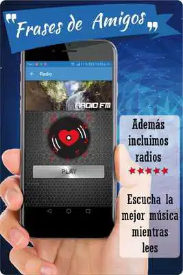 Play Frases de amigos de verdad con imagenes de amistad