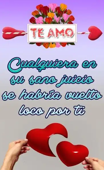 Play Frases de amor para compartir  and enjoy Frases de amor para compartir with UptoPlay