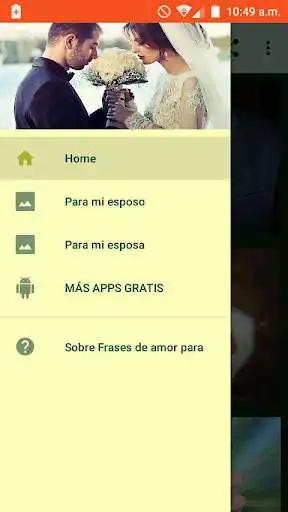 Play Frases de amor para mi esposo o esposa  and enjoy Frases de amor para mi esposo o esposa with UptoPlay