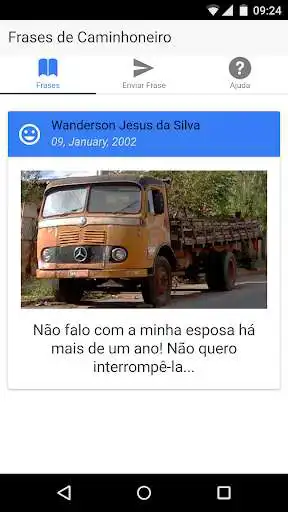 Play Frases de Caminhoneiro