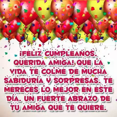 Play Frases de feliz cumple amiga