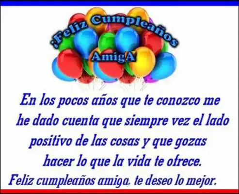 Play Frases de feliz cumple amiga