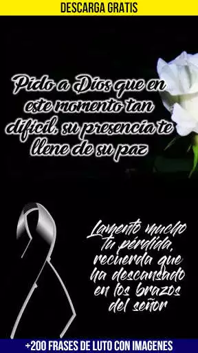 Play Frases de Luto con Imágenes  and enjoy Frases de Luto con Imágenes with UptoPlay