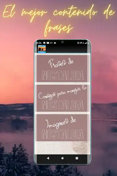 Play Frases de nostalgia  and enjoy Frases de nostalgia with UptoPlay