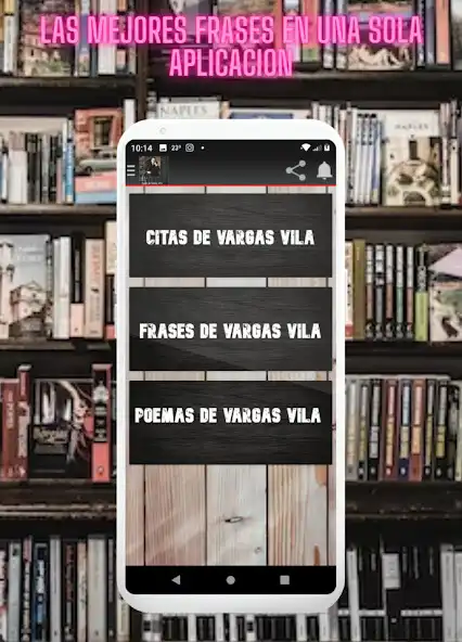 Play Frases de vargas vila  and enjoy Frases de vargas vila with UptoPlay