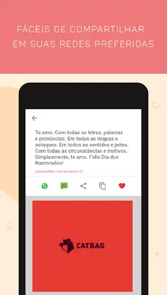 Play Frases e Mensagens de Amor as an online game Frases e Mensagens de Amor with UptoPlay