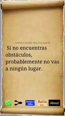 Play Frases motivacionales diarias Play Frases motivacionales diarias