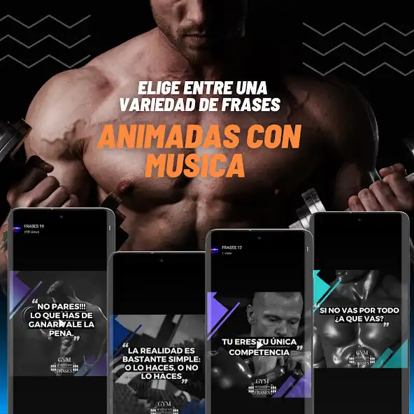 Play Frases motivadoras de gym as an online game Frases motivadoras de gym with UptoPlay