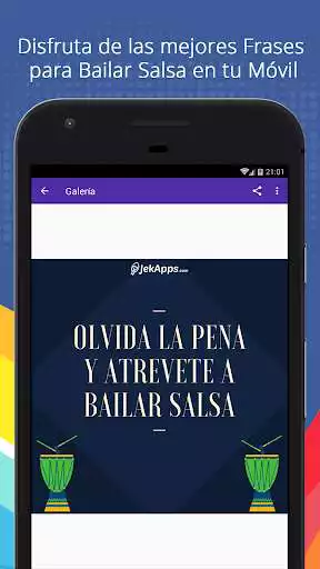 Play Frases para bailar Salsa  and enjoy Frases para bailar Salsa with UptoPlay
