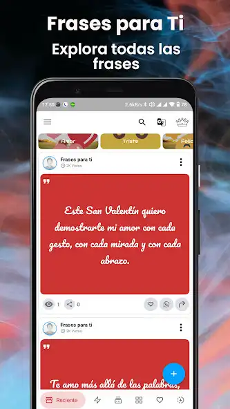 Play Frases para Ti- Frases Diarias  and enjoy Frases para Ti- Frases Diarias with UptoPlay
