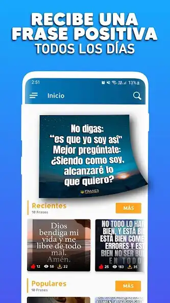 Play Frases positivas y motivadoras  and enjoy Frases positivas y motivadoras with UptoPlay