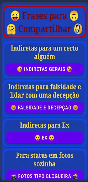 Play Frases Status Zap Face Insta  and enjoy Frases Status Zap Face Insta with UptoPlay