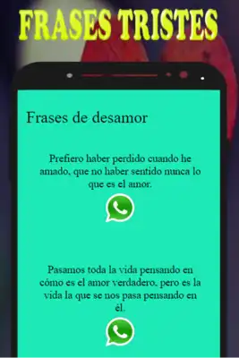 Play frases tristes de amor