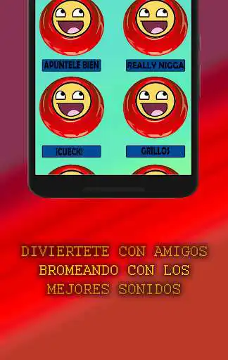 Play Frases y Sonidos Graciosas as an online game Frases y Sonidos Graciosas with UptoPlay