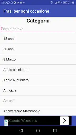 Play Frasi per ogni occasione  and enjoy Frasi per ogni occasione with UptoPlay