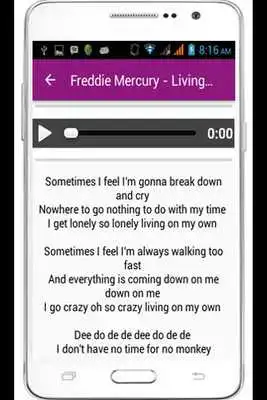 Play Freddie Mercury Full Lyrics Play Freddie Mercury Full Lyrics