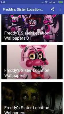 Play Freddys Sister Location Wallpapers