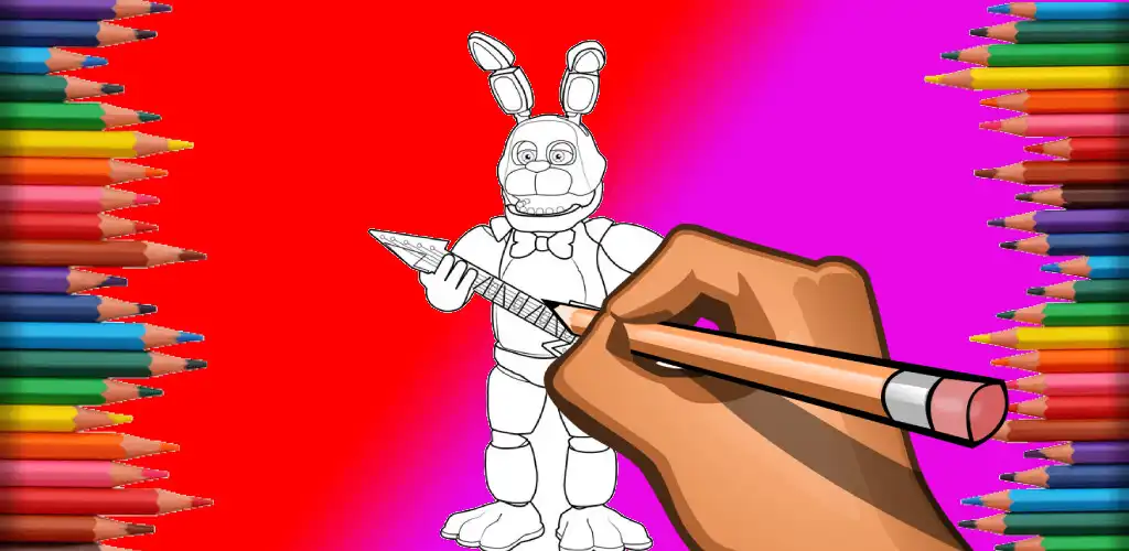 Play Fredy Coloring Book fazber Art  and enjoy Fredy Coloring Book fazber Art with UptoPlay