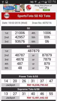 Play Free 4D Result