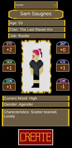 Play Free 5e NPC Generator as an online game Free 5e NPC Generator with UptoPlay