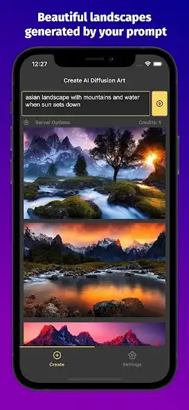 Play Free AI Diffusion Art Creator as an online game Free AI Diffusion Art Creator with UptoPlay