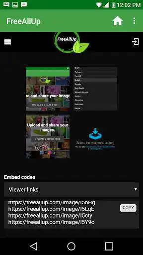 Play FreeAllUp - Upload and Share Your Images. as an online game FreeAllUp - Upload and Share Your Images. with UptoPlay
