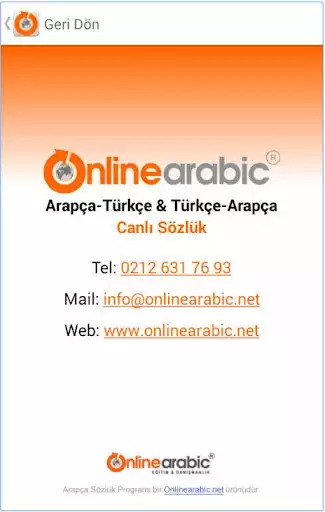 Play Free Arabic Turkish Dictionary