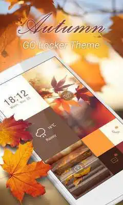 Play (FREE) Autumn Theme GO Locker