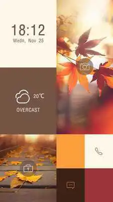 Play (FREE) Autumn Theme GO Locker
