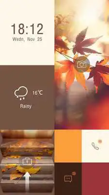 Play (FREE) Autumn Theme GO Locker