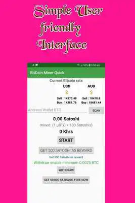 Play Free Bitcoin Miner - Easy mining, Quick payouts