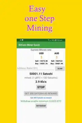 Play Free Bitcoin Miner - Easy mining, Quick payouts