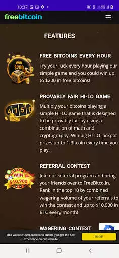 Play Freebitco.in Terminal as an online game Freebitco.in Terminal with UptoPlay