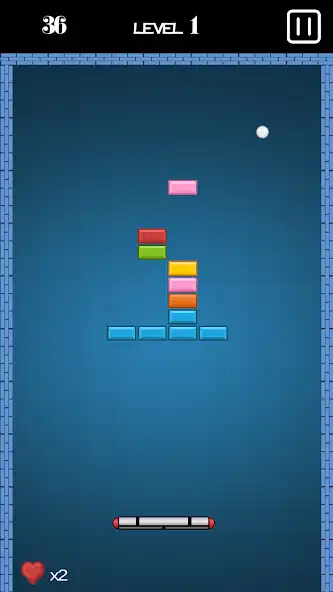 Play Free Brick Breaker as an online game Free Brick Breaker with UptoPlay