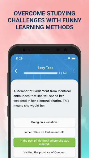 Play Free Canada Citizenship Test 2021 as an online game Free Canada Citizenship Test 2021 with UptoPlay