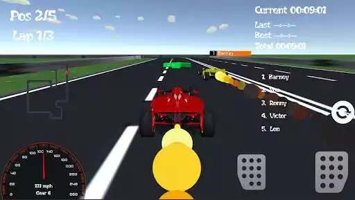 Play Free Cartoon Formula Racing 3D