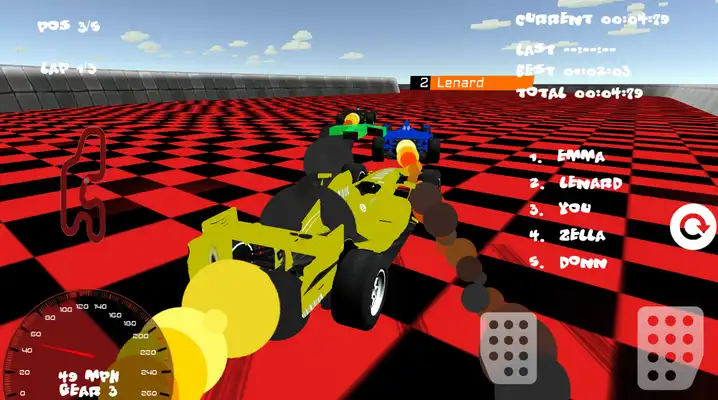 Play Free Cartoon Formula Racing 3D