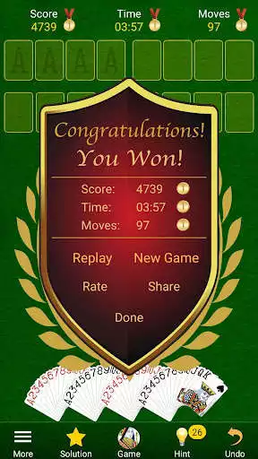 Play FreeCell by Logify as an online game FreeCell by Logify with UptoPlay