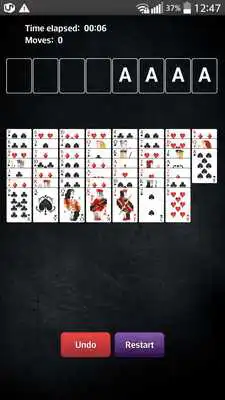 Play FreeCell Card Game Black