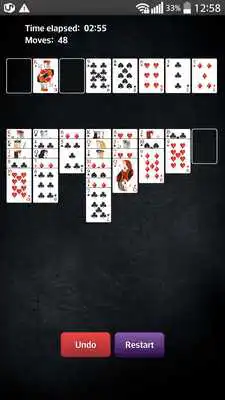 Play FreeCell Card Game Black