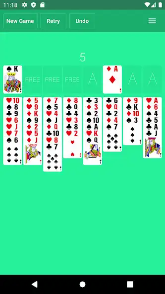 Play FreeCell.Cards game. Solitaire  and enjoy FreeCell.Cards game. Solitaire with UptoPlay