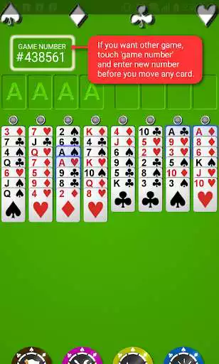 Play FreeCell Grandmaster as an online game FreeCell Grandmaster with UptoPlay