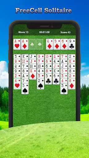 Play FreeCell Solitaire: Addictive Brain Card Game as an online game FreeCell Solitaire: Addictive Brain Card Game with UptoPlay