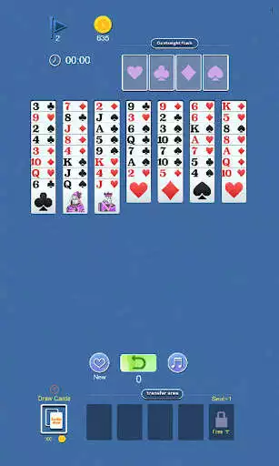 Play FreeCell Solitaire puzzle game  and enjoy FreeCell Solitaire puzzle game with UptoPlay