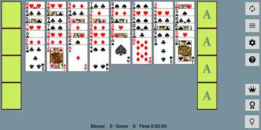 Play FreeCell with Leaderboards  and enjoy FreeCell with Leaderboards with UptoPlay