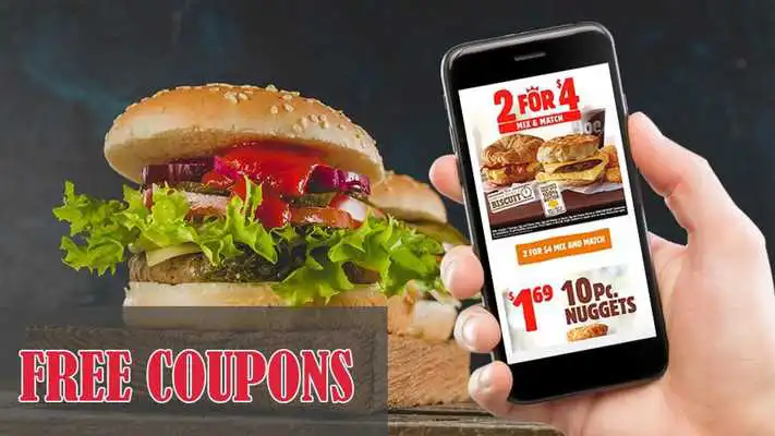 Play Free Coupons for Burger King