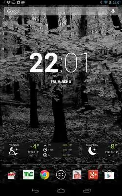 Play Free Dark Wood Theme HD