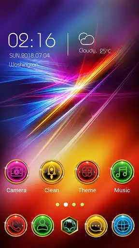 Play (FREE) Dazzle GO Launcher Theme  and enjoy (FREE) Dazzle GO Launcher Theme with UptoPlay